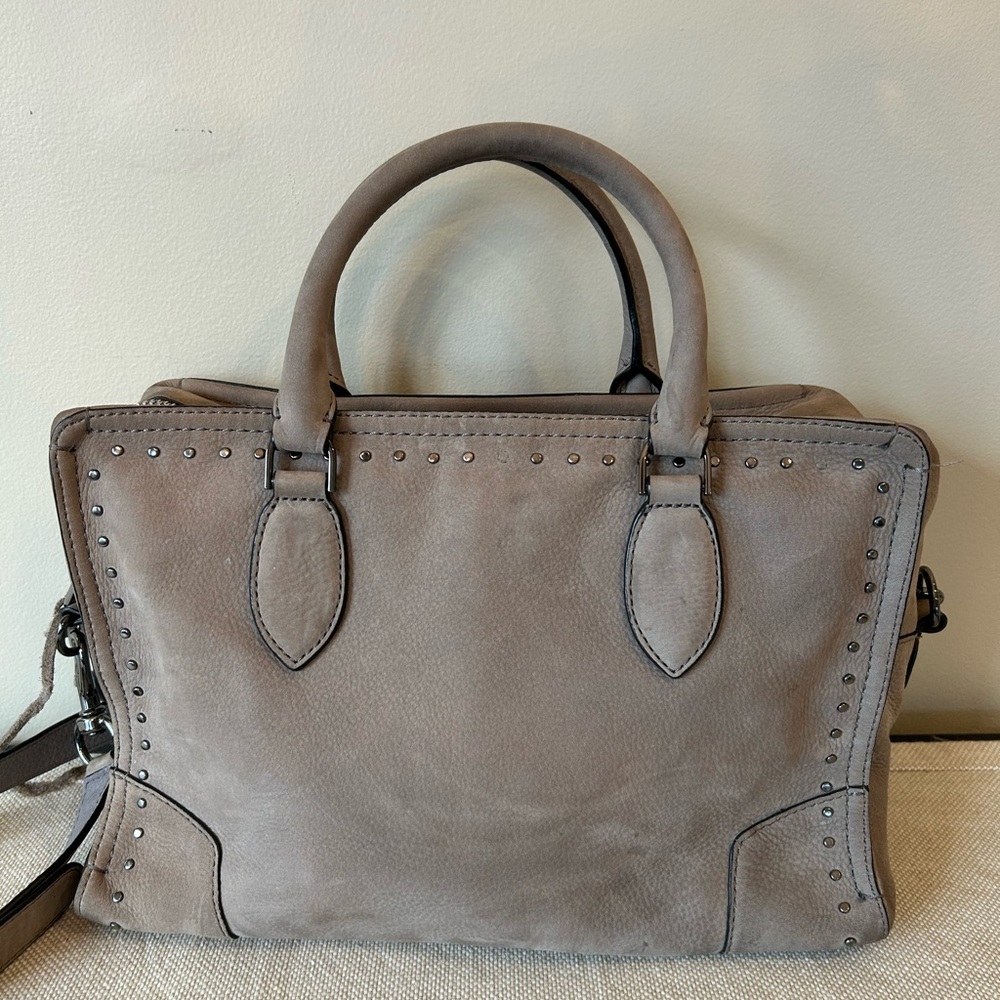 Rebecca Minkoff Taupe Suede Bag